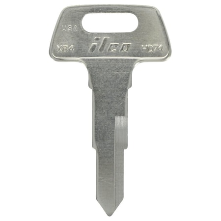 Hillman HILLMAN KeyKrafter Motorcycle Key Blank 2036 HD74 Double For Honda 532036